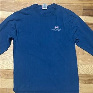Simply Southern Men's Navy Long Sleeve Tee